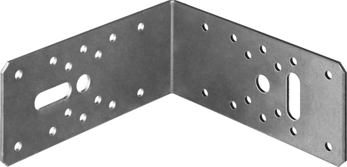 ЗУБР УК-2.5, 65 x 145 x 145 x 2.5 мм, цинк, крепежный уголок (31012-145) 00028032