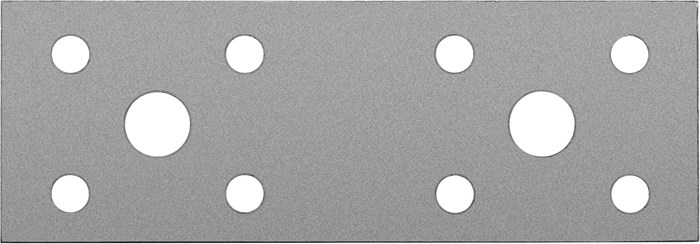 ЗУБР КП-2.5, 100 x 35 x 2.5 мм, цинк, крепежная пластина (31023-100) 00028153