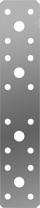 ЗУБР КП-2.0, 180 x 35 x 2 мм, цинк, крепежная пластина (310236-180-35) 00028162
