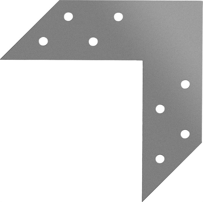 ЗУБР УС-2.0, 120 x 120 x 35 x 2 мм, угловой соединитель (31044-120) 00028239