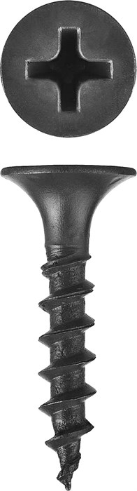 ЗУБР СГД, 25 х 3.5 мм, фосфатированное покрытие, 75 шт, саморез гипсокартон-дерево, Профессионал (300036-35-025) 00028569