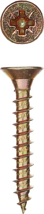 ЗУБР СУ-Ж, 40 х 4.5 мм, желтый цинк, 3500 шт (6,56 кг.), универсальный саморез (4-300390-45-040) 00029287