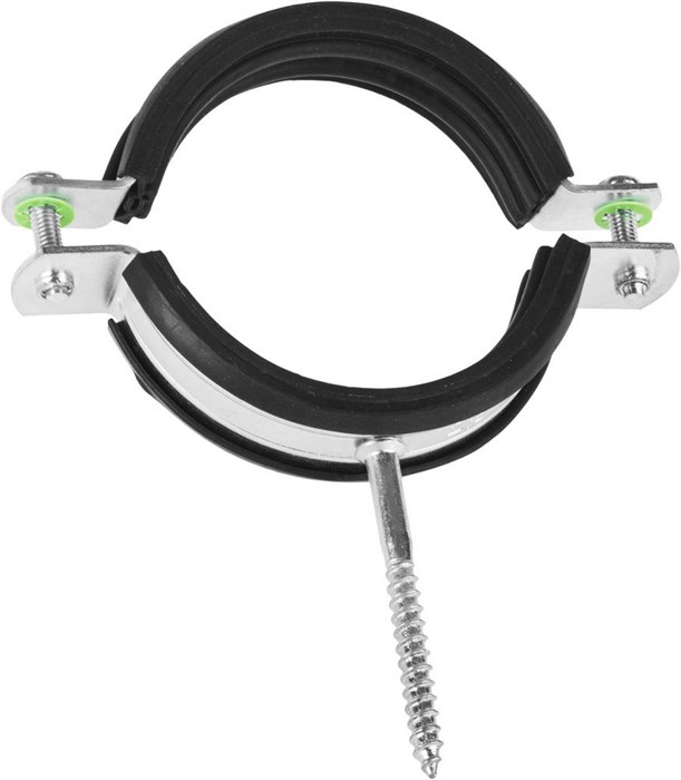 ЗУБР 2 1/2″, цинк, 1 шт, трубный хомут с шурупом (37854-73-82-1) 00030067