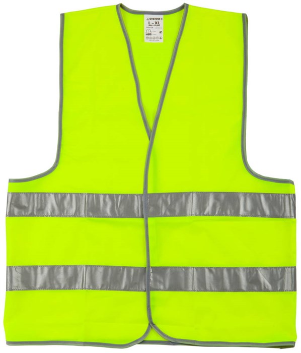 STAYER р. 50-52, желтый, сигнальный жилет (11620-50) 00030727