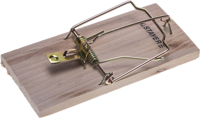 STAYER 125 х 60 мм, средняя, деревянная, мышеловка (40501-M) 00031039