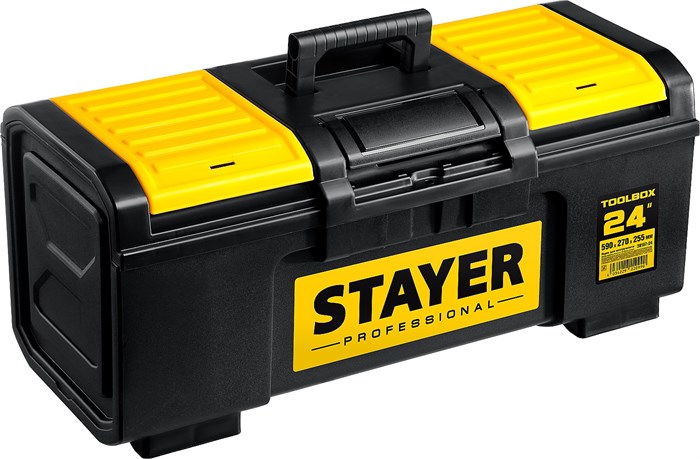 STAYER TOOLBOX-24, 590 х 270 х 255, пластиковый ящик для инструментов, Professional (38167-24) 00031380