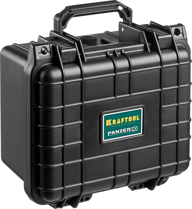KRAFTOOL PANZER-10, 270 х 240 х 170 мм, (10″), IP55, ударопрочный пластиковый ящик (38251-10) 00031381