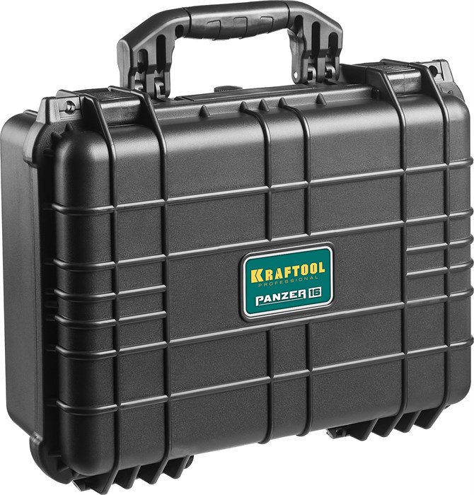 KRAFTOOL PANZER-16, 400 х 330 х 170 мм, (16″), IP55, ударопрочный пластиковый ящик (38251-16) 00031383