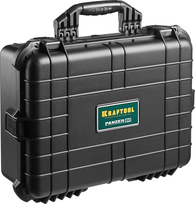 KRAFTOOL PANZER-20, 510 х 400 х 190 мм, (20″), IP55, ударопрочный пластиковый ящик (38251-20) 00031384