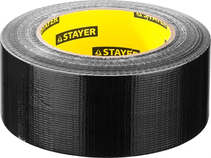 STAYER 48 мм, 45 м, черная, армированная лента, Professional (12086-50-50) 00031596