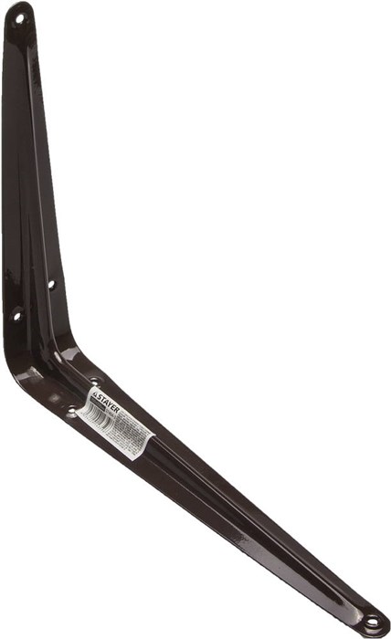 STAYER 250 х 200 мм, коричневый, уголок-кронштейн (37404-3) 00031907