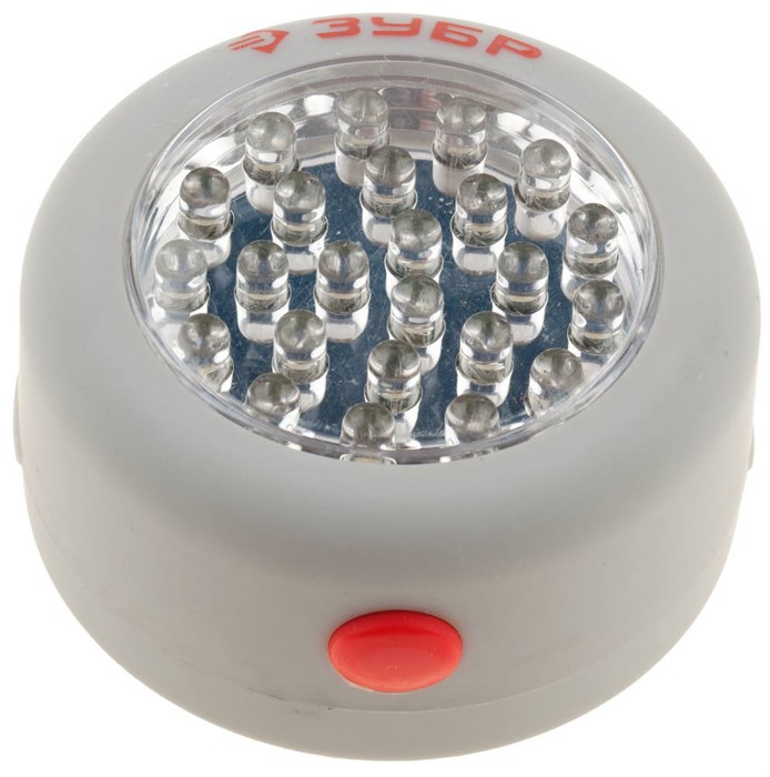 ЗУБР 28 LED, крючок для подвеса, магнит, светодиодный фонарь (61812) 00032308