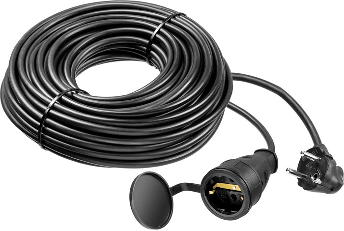 ЗУБР КГ-325-Ш, КГ, 3 х 2.5 мм2, 30 м, IP44, 4000 Вт, силовой удлинитель-шнур, Профессионал (55017-30) 00032610