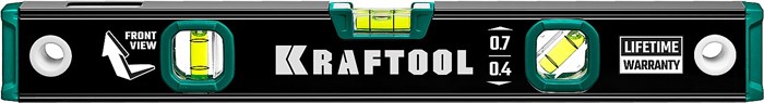 KRAFTOOL 400 мм, с зеркальным глазком, уровень (34781-40) 0001112394