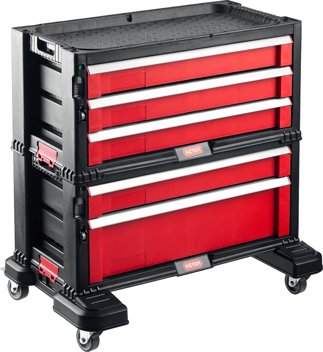 KETER DRAWER, 562 х 289 х 502 мм, (22″), пластиковый ящик с 5 выдвижными полками (38380-5) 0002073120