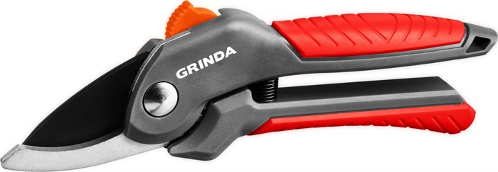 GRINDA G-22, 200 мм, с двухкомпонентными рукоятками, плоскостной секатор (423122) 0002184222