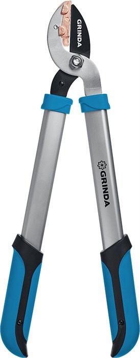 GRINDA PL-460A, длина 460 мм, лезвия из высокоуглеродистой закаленной стали, алюминиевые рукоятки, малый контактный сучкорез, PROLine (424516) 0002184279