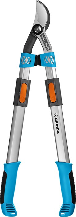 GRINDA F-900T, 650 - 900 мм, кованые лезвия, алюминиевые ручки, телескопический, плоскостной сучкорез, PROLine (424510) 0002184291
