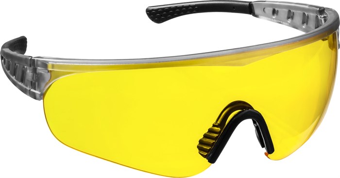 STAYER HERCULES жёлтые защитные очки, открытые, оптический класс 1, Professional (2-110435) 0002188958