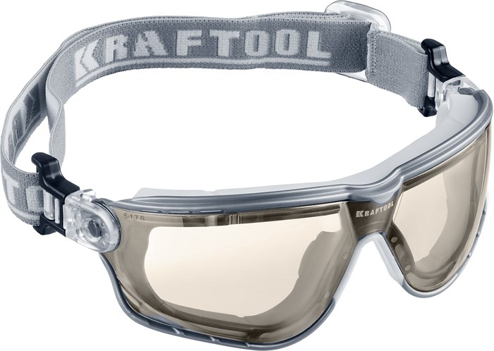 KRAFTOOL ASTRO прозрачные защитные очки, открытые, антибликовое покрытие, наголовная лента, оптический класс 1 (11009) 0002188973