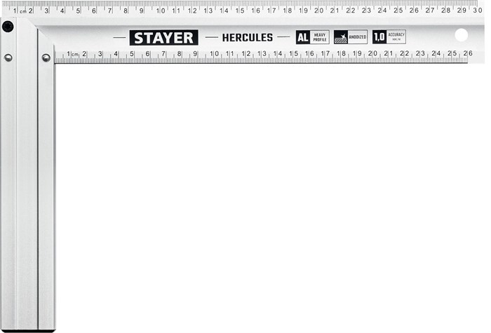STAYER 300 мм, жесткий столярный угольник, Professional (3432-30) 0005277815