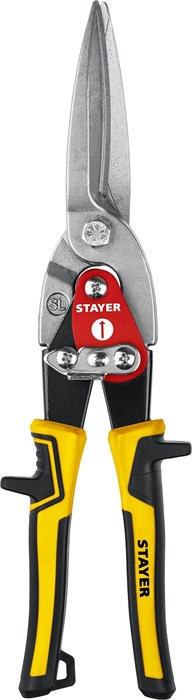 STAYER Cobra, 290 мм, прямые удлинённые ножницы по металлу (23055-29) 0005282069