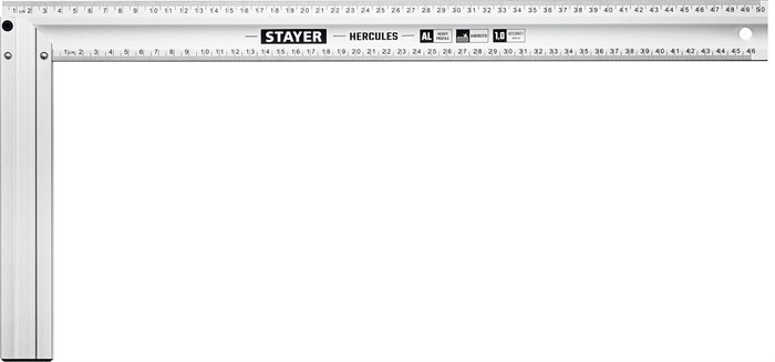 STAYER 500 мм, жесткий столярный угольник, Professional (3432-50) 0005301689