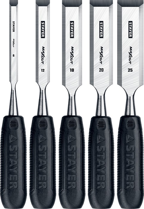 STAYER Max-Cut, 5 предм., набор стамесок (1820-H5) 0006618376