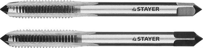 STAYER M6 х 1, 2 шт, комплект метчиков (28025-06-1.0-H2) 0006963488