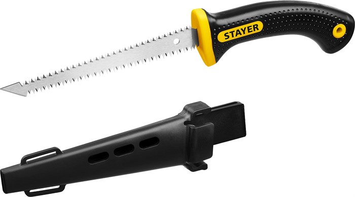 STAYER 150 мм, выкружная мини-ножовка по гипсокартону, Professional (2-15170) 0008796107