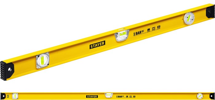 STAYER I-Bar 180˚, 1500 мм, двутавровый, уровень с поворотным глазком (3470-150) 0008840865