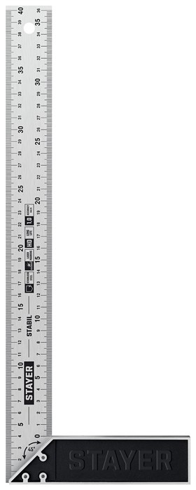 STAYER 400 мм, столярный угольник, Professional (3431-40) 00013349486