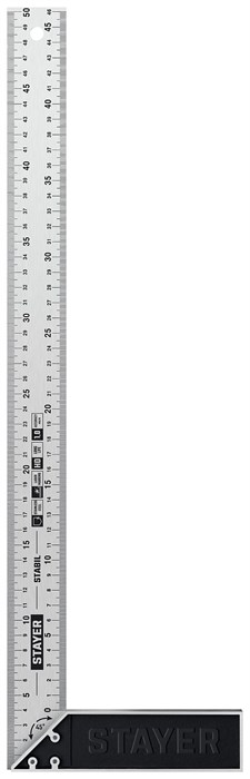 STAYER 500 мм, столярный угольник, Professional (3431-50) 00014248124