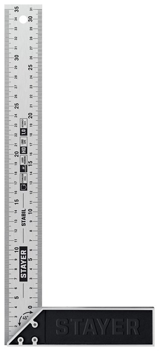 STAYER 350 мм, столярный угольник, Professional (3431-35) 00014366179