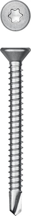 KRAFTOOL DS-C, 50 х 4.8 мм, А2, сверло, потайная головка, ТХ25, 150 шт, саморез нержавеющий (300932-48-050) 00015117146