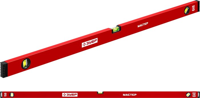 ЗУБР МАСТЕР, 1500 мм, уровень с усиленным профилем (34584-150) 00015911370