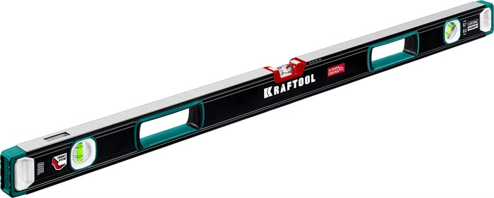 KRAFTOOL A-RATE CONTROL, 1000 мм, точность 0.3 мм/м, с инновационным зеркальным глазком, сверхпрочный уровень (34986-100) 00016053776