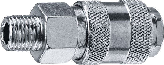 ЗУБР 1/4″M - рапид муфта, переходник, Профессионал (64911-1/4) 00016069318