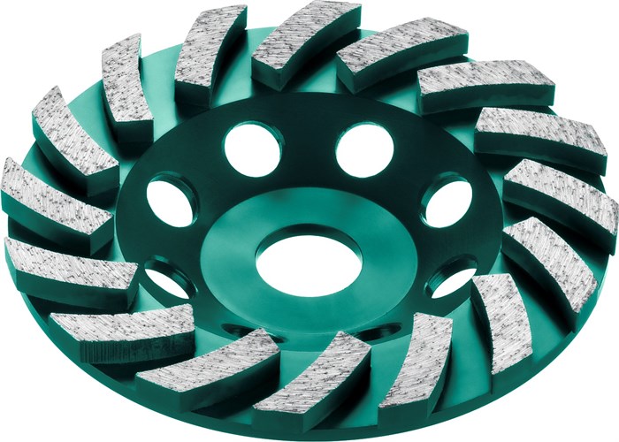 KRAFTOOL Turbo ᴓ125 мм алмазная чашка, INDUSTRIAL (33368-125) 00016074029