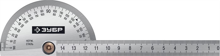 ЗУБР 145 мм, нерж. сталь, транспортир, Профессионал (34292) 00016148548