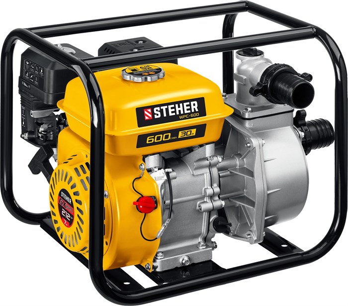 STEHER 600 л/мин, мотопомпа бензиновая (WPC-600) 00016855860