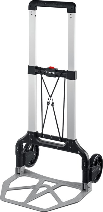 STAYER PROTruck, до 120 кг, из алюминиевого сплава, платформа 48.5 х 35 см, колеса d 16 см, вес 5 кг, складная хозяйственная тележка (38755-120) 00017593214