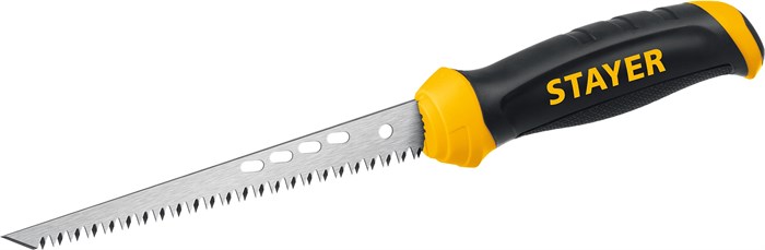 STAYER 160 мм, выкружная ножовка по гипсокартону, Professional (15173) 00019567948