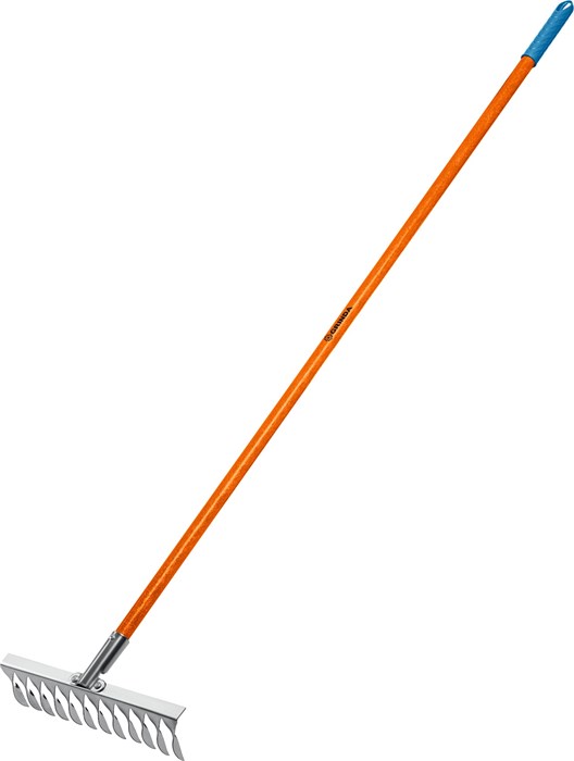 GRINDA PS-12 FIBER, 380 х 100 х 1530 мм, 12 витых зубцов, нержавеющая сталь, фибергласовый черенок, садовые грабли, PROLine (39482-12) 00020093026