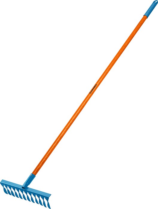 GRINDA PR-12T FIBER, 380 х 100 х 1530 мм, 12 витых зубцов, углеродистая сталь, фибергласовый черенок, садовые грабли, PROLine (39654) 00020093092