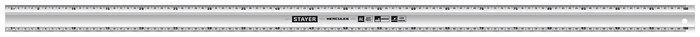 STAYER 1.0 м, алюминиевая линейка, Professional (34383-100) 00021997482