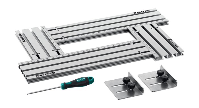 KRAFTOOL KRAFTFLEX MFS-200-400 мм, 4шт, Шаблон фрезерный в комплекте с 2 упорами (32807) 00024536590
