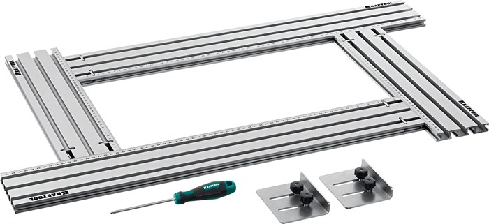 KRAFTOOL KRAFTFLEX MFS-400-700 мм, 4шт, Шаблон фрезерный в комплекте с 2 упорами (32808) 00024536591