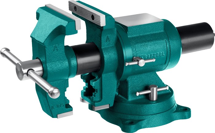 KRAFTOOL 3D Multi-Purpose, 125 мм, Чугунные слесарные тиски (32706-125) 00026718188