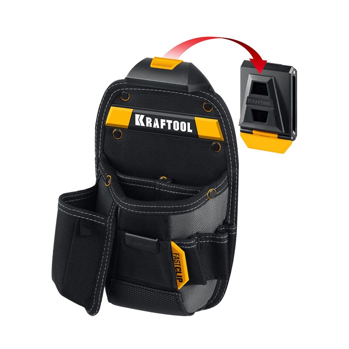 KRAFTOOL KP-8 поясная сумка с быстросъёмным креплением FastClip, 170 х 260 мм (38776) 00026916987